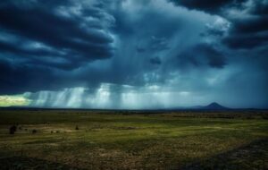 Cloud Water Precipitates (rains down) on Cooling
